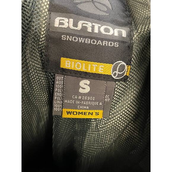 Burton Snowboarding Pants Womens Small Gray Cargo Pockets - Picture 8 of 10